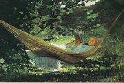 Winslow Homer Sunlight Shadow painting